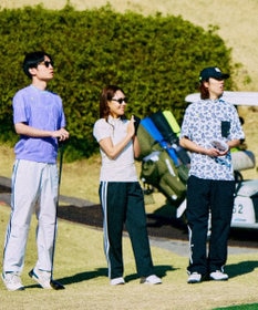 PW CIRCULUS 【UV遮蔽率99.5%  UVカット/速乾/ストレッチ】【MEN】アニマルドットポケットモックT ゴルフ