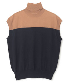 BEIGE， 【洗える】CARNOT / バイカラーニット