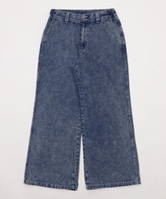 WEGO ローライズバギーフレアデニムパンツ