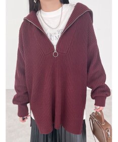 Green Parks Ｚｉｐ付きアゼニットチュニック