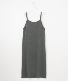 J.PRESS LADIES L 【洗える】マロンサテン キャミソール ワンピース