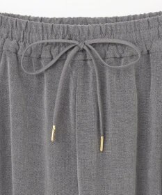 ANY 【洗濯機可能/ストレッチ/ウエストゴム】ウールライク2タックストレートパンツ