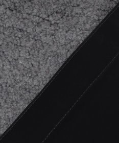 ICB 【リバーシブル着用可能】 ラミネートパイルキルト ミドル丈コート