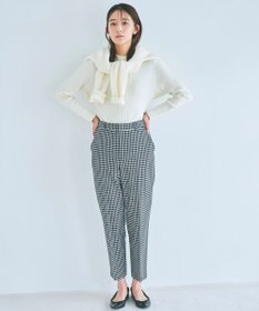 ANY SIS 【保温性あり/洗える】サーモ 2WAYストレッチ テーパード パンツ