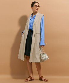 BEIGE， CAROLE / ロングテーラードジレ