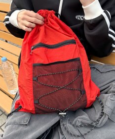 WEGO 【ユニセックス着用ITEM】コードデザインナップサック