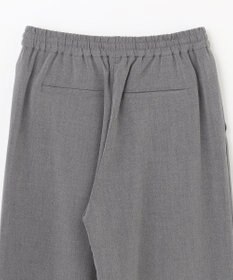 ANY 【洗濯機可能/ストレッチ/ウエストゴム】ウールライク2タックストレートパンツ