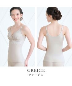 BRADELIS New York 【BRADELIS NewYork peace】綿混ストレッチハイブリッドハートカップブラキャミ25 ブラデリス 補正 下着 カップ付き ブラトップ シェイパー