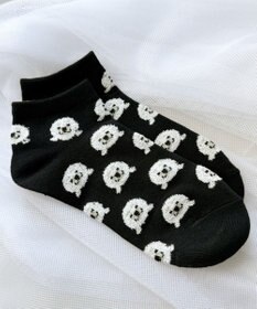 WEGO アニマル総柄ショートソックス