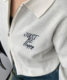 WEGO WZIPスターモチーフニット