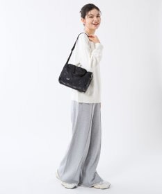 LeSportsac EVERYDAY SM SATCHEL/ブラックキャッツ