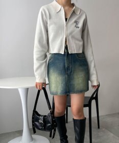 WEGO WZIPスターモチーフニット