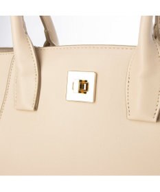 UNBILLION 【テレビ ドラマ着用アイテム】カシュカシュ cachecache / A4ヒネリ飾り金具2wayトートバッグ