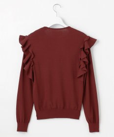 自由区 【カトリエムブーケ】Ruche フリルディテールニット