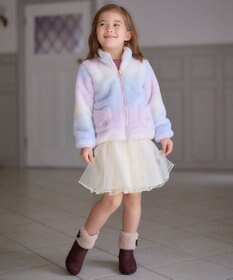 ANY KIDS ネコポケットボアブルゾン