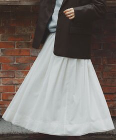 #Newans 【高山都さんコラボ】ダブルギャザーロングスカート