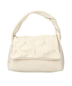 INTER-CHAUSSURES 【ANDREA CARDONE ITALI】ツイストハンドルギャザーフラップバッグ