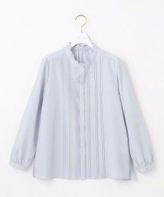 ANY SIS 【洗える】レースピンタック ブラウス