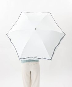 AURORA 【 BLAO（ブラオ）】最強級遮熱　コード刺しゅう晴雨兼用傘(折りたたみ傘)
