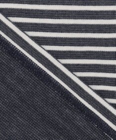 J.PRESS MEN ソフトＷフェイス ボーダーロングTシャツ