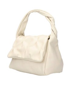 INTER-CHAUSSURES 【ANDREA CARDONE ITALI】ツイストハンドルギャザーフラップバッグ