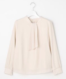 ANY SIS L 【4WAY・裏起毛】エニポカ ボウタイ ブラウス