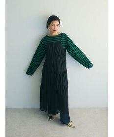 Green Parks armonia.ティアードシアーキャミワンピース