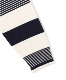 23区 L 【洗える】ウールコットンストレッチ オーバーサイズ ニット