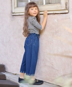 ANY KIDS デニム ガウチョ