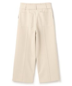BEIGE， LAUREL / ワイドクロップドパンツ