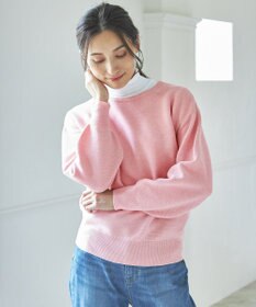 ANY 【洗濯機可能/8色展開】ハッピーカラーニット