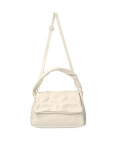 INTER-CHAUSSURES 【ANDREA CARDONE ITALI】ツイストハンドルギャザーフラップバッグ