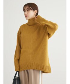 Green Parks ・Ｐｅｔｉｔ　Ｆｌｅｕｒ　タートルバックスリットニット