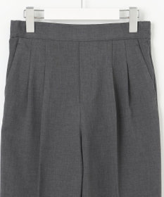 Feroux 【洗える】美シルエットカラーテーパード パンツ