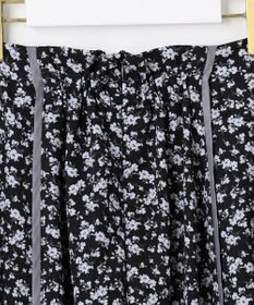 ANY SIS 【全方位 好印象】ラメフェザーニット×フラワースカート セット