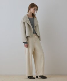 GRACE CONTINENTAL アルパカシャギージャケット