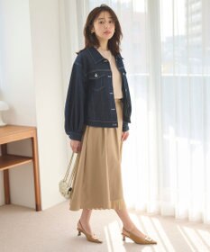 Feroux 【洗える】ビジューポイント ニット