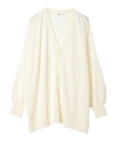 CRAFT STANDARD BOUTIQUE UVカット/接触冷感/マシンウォッシャブル/Vネックビッグニットカーディガン