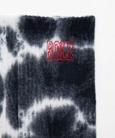 WEGO 刺繍ロゴタイダイソックス