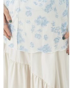 earth music&ecology フラワープリントシアーインナー