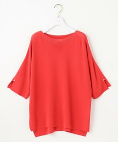 ANY SIS 【接触冷感・UVカット・洗える】ビューティクールボートネック プルオーバー