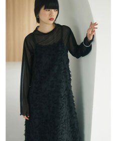 Green Parks armonia．フェザージャガードキャミワンピース