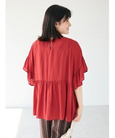 CRAFT STANDARD BOUTIQUE ウ゛ィンテージボイルティアード切替ブラウス