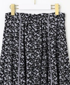 ANY SIS 【全方位 好印象】ラメフェザーニット×フラワースカート セット