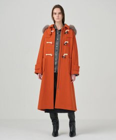 GRACE CONTINENTAL ウールカルゼダッフルコート