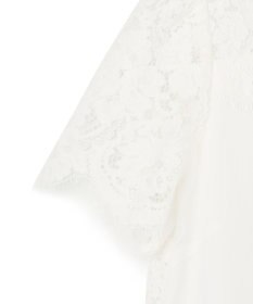 GRACE CONTINENTAL レースコンビタフタワンピース