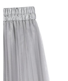 earth music&ecology チュールプリーツスカート