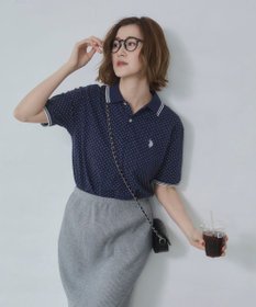 WEGO 【26年春夏新カラー登場/ユニセックス着用ITEM/SMLサイズ展開】U.S. POLO ASSN.別注ラインポロシャツ