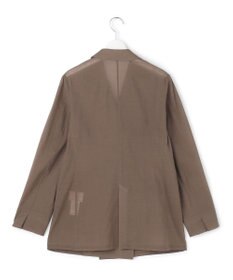 23区 【先行予約】ナイロンコットンシアーボイル ダブルジャケット