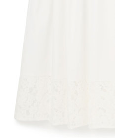 GRACE CONTINENTAL レースコンビタフタワンピース